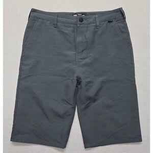Hurley Nike Dri Fit 20 Gray‎ Walking Casual Athletic Golf Shorts Mens